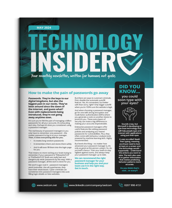 May 2024 Newsletter