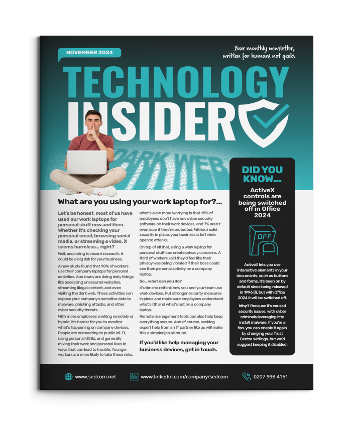 November 2024 Newsletter