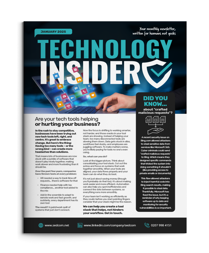 January 2025 Newsletter